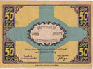 Germany 50 Pfennig Banknote, Papenburg, personnage, 1921 UNC(63) Mehl:1044.1 -