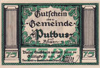 Germany 75 Pfennig Banknote, Putbus, entrée, 1922 UNC(63) Mehl:1081.1 -