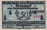 Germany 50 Pfennig Banknote, Prisdorf, cerf, Mehl:1076.1 -