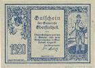 Austria 20 Heller Banknote, Eberstallzell, Eglise, UNC(63) Mehl:FS 146 -