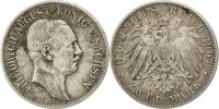 German States 2 Mark Coin, SAXONY-ALBERTINE, Friedrich August III -