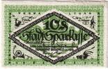 Germany 10 Pfennig Bielefeld, 1920-04-01, Linen, Grabowski:11 -