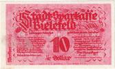 Germany 10 Goldpfenning Bielefeld, 1923-11-08, Linen, Grabowski:94 -