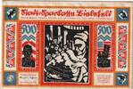 Germany 500 Mark Bielefeld, 1922-10-21, Linen, Grabowski:55a -