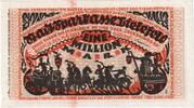 Germany 1 Million Mark Bielefeld, 1923-08-11, Linen, Grabowski:78 -