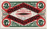 Germany 2 Mark Bielefeld, 1918-12-01, Linen, Grabowski:8 -