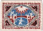Germany 25 MARK Bielefeld, 1921-07-15, Silk, Grabowski:22a -