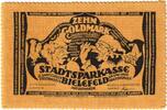 Germany 10 Goldmark Bielefeld, 1923-12-15, Velvet, Grabowski:112b -