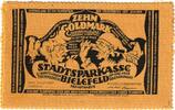 Germany 10 Goldmark Bielefeld, 1923-12-15, Velvet, Grabowski:112b -
