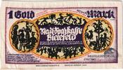 Germany 1 Goldmark Bielefeld, 1923-02-01, Silk, Grabowski:100a -