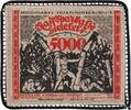 Germany 5000 Mark Bielefeld, 1923-02-15, Burlap, Grabowski:67c -