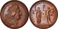 France Medal Louis XIV, Chambre de Commerce, Copper, Mauger -