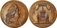 France Medal Louis XIV, Mort de la Reine mère, History, Mauger -