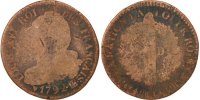 France 6 Deniers Coin, 6 deniers français, Strasbourg -