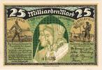 Germany 25 Milliard Mark Bielefeld, 1923-10-25 -