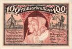 Germany 100 Milliarden Mark Bielefeld, 1923-10-25 -