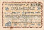 Germany 1 PFENNIG GOLD Detmold, 1923-11-03 -