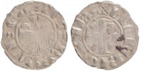 France Denarius Coin, Provins, Silver -