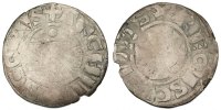 France Denarius Coin, Reims, Silver -