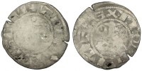 France Denarius Coin, Reims, Silver -