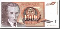 Yugoslavia 1000 Dinara Banknote, 1990-11-26 -