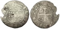 France Denarius Coin, Reims, Silver -