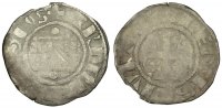 France Denarius Coin, Reims, Silver -