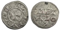 France Obol Coin, Melle, Billon -