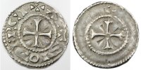France Denarius Coin, Silver -