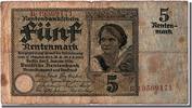 Germany 5 Rentenmark Banknote, 1926-01-02 -
