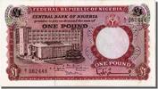 Nigeria 1 Pound Banknote -