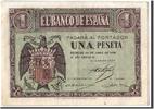 Spain 1 Peseta Banknote, 1938-04-30 -