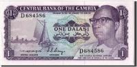 Gambia 1 Dalasi Banknote -