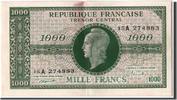 France 1000 Francs Banknote, 1943-1945 Marianne, Fayette:VF 12.1 -