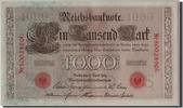 Germany 1000 Mark Banknote, 1910-04-21 -