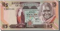 Zambia 5 Kwacha Banknote -