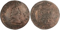 FRENCH STATES 2 Liard Coin, NEVERS & RETHEL, Charleville -
