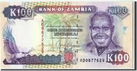 Zambia 100 Kwacha Banknote -
