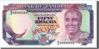 Zambia 50 Kwacha Banknote -