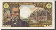 France 5 Francs Banknote, 5 F 1966-1970 ''Pasteur'', 1967-12-07 -