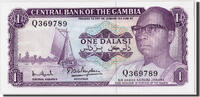 Gambia 1 Dalasi Banknote -