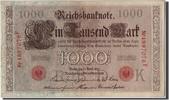 Germany 1000 Mark Banknote, 1910-04-21 -