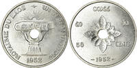 Laos 50 Cents Coin, Lao, Sisavang Vong, Aluminium, Lecompte:8 -