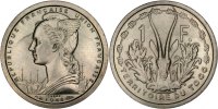 Togo Franc Coin, Paris, Copper-nickel, Lecompte:18 -