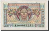 France 10 Francs Banknote, 1947 French Treasury, Undated (1947), Undated -