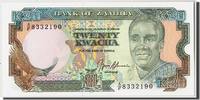 Zambia 20 Kwacha Banknote, Undated (1989-91), Undated, KM:32b -