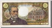 France 5 Francs Banknote, 5 F 1966-1970 ''Pasteur'', 1967-05-05 -