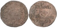 German States Liard Coin, LORRAINE, Leopold Joseph, Nancy -