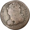 France 2 Sols Coin, 2 sols français, Strasbourg, Bronze -