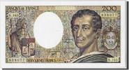 France 200 Francs Banknote, 200 F 1981-1994 ''Montesquieu'' -